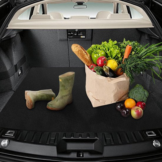 Antislipmat, 120 x 100 cm, op maat te snijden, waterdicht en afwasbaar, antislipmat voor kofferbakmat, tapijt, antisliponderlegger, lademat