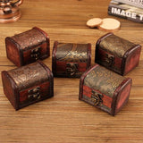 schatkist is handgemaakt van hoogwaardig hout, lichtgewicht, slagvast en breekt niet, zelfs niet als hij valt.