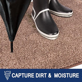 Schoonloopmat, voor binnen, 50 x 80 cm, antislip, machinewasbare vloermat, schoonloopmat, entreemat met waterabsorberende deurmat voor hond, ingang, voordeur en hal