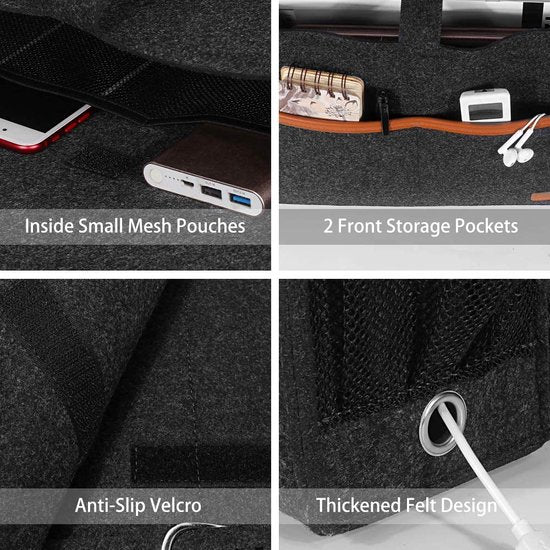 opbergzak voor bedrand, vilt bedplank organizer