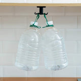 2 stuks haakrek voor keukengerei, 360° draaibaar, ophangorganizer ophangrek voor bevestiging zonder boorrek voor keuken/badkamer