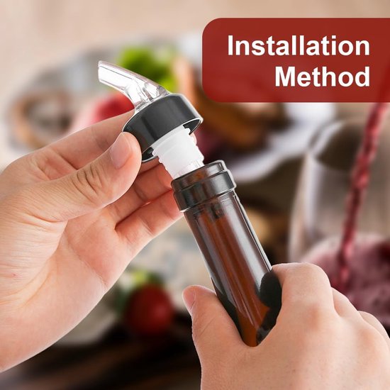 6 stuks schenktuit 2 cl doseerschenktuit schenktuit portioneerder sterke drank schenktuit gedistilleerde drank doseerhulp bottle pour spouts shot pourers dispenser voor dranken wijn