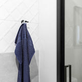 Set van 4 handdoeken 50 x 100 cm, badstof handdoeken, 100% katoen, marineblauw Vertaling: Set van 4 handdoeken 50 x 100 cm, badstof handdoeken, 100% katoen, marineblauw