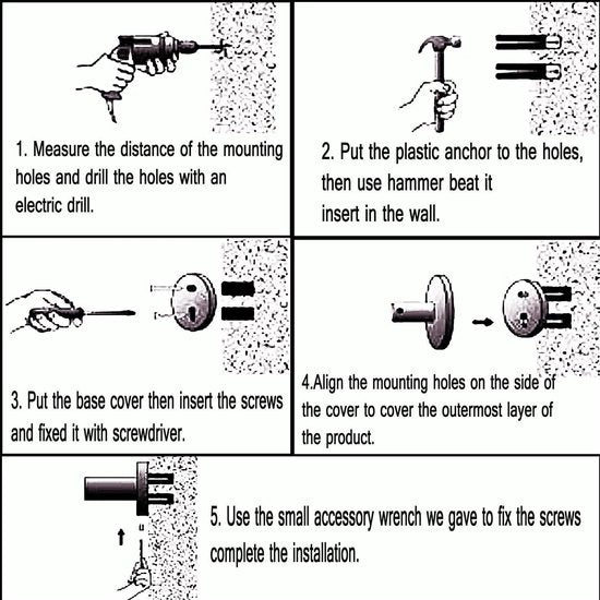 Handdoekringen van roestvrij staal badkamer badkamer houder houder handdoek handdoekhaak handdoekhouder handdoekring handdoekstandaard ring handdoekhouder
