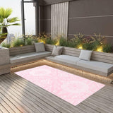 Buitenkleed/Buitentapijt - Tuintapijt Vloerbedekking Tuinaccessoire - PP Roze (120x180cm)