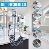 Bidet handdouche set, hoogwaardige verfijnde kopie van de bidet douche met G1/2 inch kraan en één G3/8 inch, chromen handgrepen, bidet armaturen voor de douche badkamer en hygiëne toiletpapier reiniging