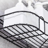 2 stuks hoekdoucheplanken, douchemand zonder boren, hoekplank, doucheplank, wandmontage, sponshouder, badkamerplanken, voor badkamer/keuken