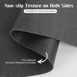 Antislipmat, 120 x 100 cm, op maat te snijden, waterdicht en afwasbaar, antislipmat voor kofferbakmat, tapijt, antisliponderlegger, lademat