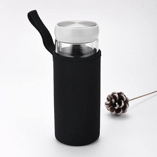 Set van 4 thermische flessenzakken, neopreen hoes voor waterflessen, thermische hoes voor waterflessen, thermische hoes voor buitensporten, kamperen, wandelen, reizen