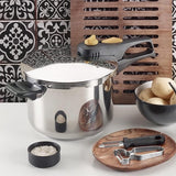 Energy, snelkookpan van RVS - geschikt voor inductie - 6 liter