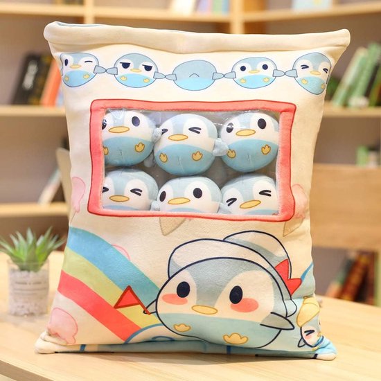 1 zakje dierensnackkussen Kawaii beer dier mini-snackkussen voor tieners 1 bag of animal snack cushions Kawaii bear animal mini-snack cushion for teenagers