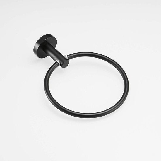 Handdoekringen van roestvrij staal badkamer badkamer houder houder handdoek handdoekhaak handdoekhouder handdoekring handdoekstandaard ring handdoekhouder
