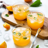 Glazen puddingschaal set van 4, dessertschaal met dekselset