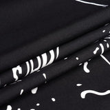 wandtapijt, menselijke schedel wandtapijt, zwart en wit wandtapijt, esthetische stijl, gothic wanddoek, slaapkamer huisdecoratie wanddoek, polyester 150 cm x 130 cm