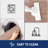 Schoonloopmat, voor binnen, 50 x 80 cm, antislip, machinewasbare vloermat, schoonloopmat, entreemat met waterabsorberende deurmat voor hond, ingang, voordeur en hal