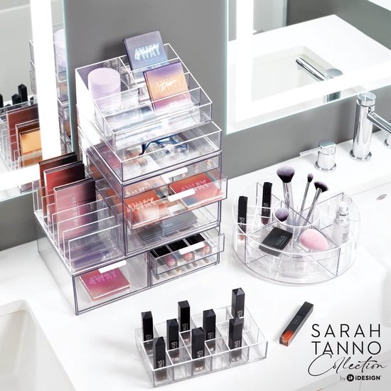 iDesign Make-up palette organizer transparant - Sarah Tanno