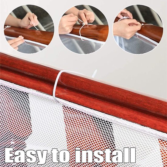 Traphekje – Kinderhekje Voor Baby, Hond en Huisdier -  Als Beste Geteste Veiligheidshekje voor Baby – Deurhekje