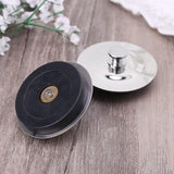 Afvoerstop, wastafelstop van roestvrij staal, universeel 42 mm-45 mm bovenkant aan de onderkant, badstop voor zwembaden, badkuipen