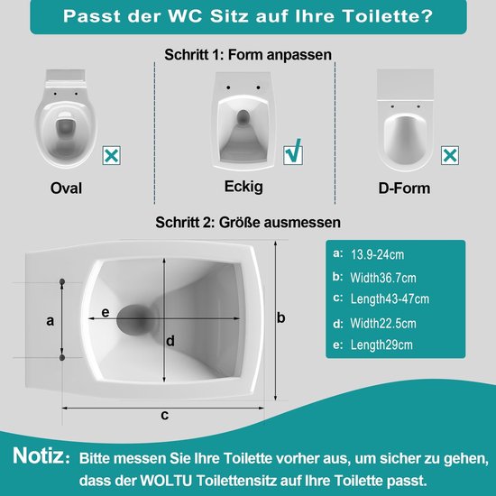 Rootz Toiletdeksel - WC-deksel - Toiletbrilhoes - Toiletarmatuur - Loo-accessoire - Badkamer essentieel - Toiletblad - Wit - 20,3x17,1x3,3 inch.