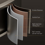 Shower Shelf No Drilling, Shower Shelf Corner Bathroom Accessories with 4 Hooks, Aluminium Shower Shelf, Bathroom Shelf, No Drilling for Kitchen, Bathroom, Shower Basket for Hanging, Pack of 2