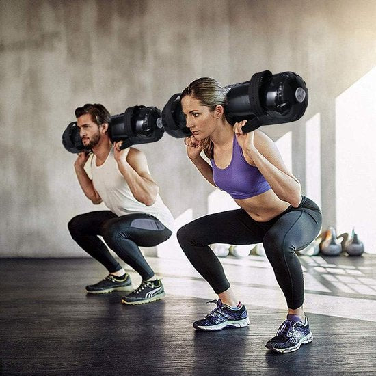 Aqua Bag, verstelbare watertas, trainingspowerbag met watergewicht, Bulgaarse tas, multistationset, krachttraining voor gewichtheffen, thuistraining, draagbaar fitnessapparaat