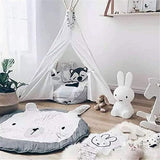 Baby Kruipmat Cartoon Dier Baby Speelkleed Speeldeken Katoen Zacht Slaapkleed voor Baby Kids 90CM (Grijs Konijn)