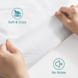 Matrasbeschermer, waterdichte, ondoorlaatbare matrastopper, van katoen; met Öko-Tex®-keurmerk, 60 x 120 cm.