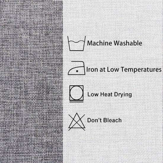 Tafelkleed linnenlook vierkant tafelkleed waterafstotend tafellinnen, 1 stuk, 135 x 160 cm, grijs