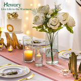 Windlicht,S: 6 x 15 cm, maat M: 8 x 20 cm, maat L: 10 x 25 cm