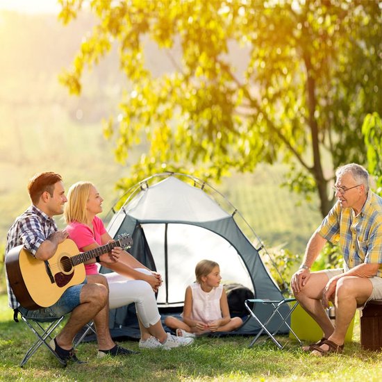 Kleine draagbare klapkruk, mini outdoor camping klapstoelen, inklapbare campingkruk, lichtgewicht voor kamperen, vissen, picknicks, reizen en wandelen