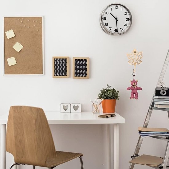 Kleerhaken, 3 stuks, decoratieve haken, plakhaken, bladeren, gietijzer, decoratie, wandhaken, gordijn TieBacks, wandhaken voor het ophangen van sleutels, handdoeken, mantel, tuinhaken, haken