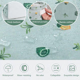 Luiertafel organizer, 4 stuks opbergmand voor kinderen, stoffen opbergmanden, opbergdoos, met 2 handgrepen aan beide zijden, linnen en stoffen dozijn (20,3 x 16,5 x 13 cm)