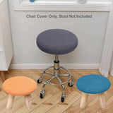 Krukhoes, ronde krukhoes, stretch, kruk, ronde overtrek, beschermer, wasbare ronde draaibare kruk, hoes, grijs, 2 stuks. Krukhoes, ronde krukhoes, stretch, kruk, ronde overtrek, beschermer, wasbare ronde draaibare kruk, hoes, grijs, 2 stuks.