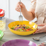 Soepkommen, Bonita Soepborden, Set van 6, Pastaborden, Spaghetti Diepe Borden, Pastakommen, Ramenkommen, Grote Slakommen, Multifunctionele Kommen