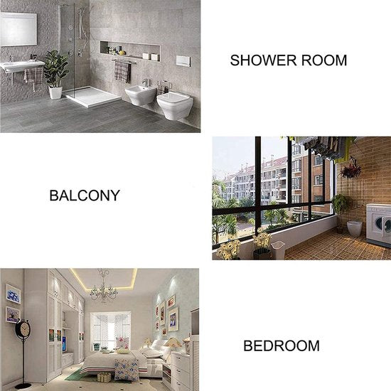 Roestvrij Staal Met Zwenkarm Wandkleerhanger Rail Wandkapstok Badjashaken, Handdoekhaken, Garderobehaak Modern En Ruimtebespare Kapstok Voor Was, Slaapkamer, Badkamer, Balkon