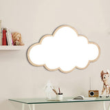 Kinderspiegel, decoratieve wandspiegel, spiegelstickers, wandspiegel, 3D-wolken, voor thuis, woonkamer, slaapkamer, moderne decoratie, wolk, 3D-wolken, 3D-decoratie (wolk)