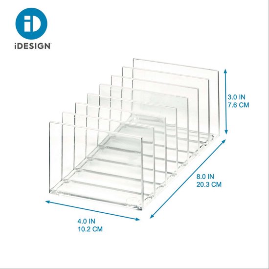 iDesign Make-up palette organizer transparant - Sarah Tanno