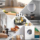 Organizer, Kruidenrek, 360° Draaitafel, Koelkastorganizer, Kruidenorganizer, Keukenorganizer, Kruidenhouder, Kastorganisator voor de keuken, Kruidenpotten, Kasten (10 in + 11 in)