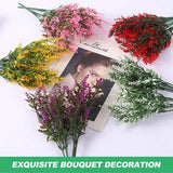 Lavendel Kunstmatige 8 Bundels Kunstbloemen Lavendelstruiken Kunstbloemen Kunstmatige Decoratie voor Buitentuin Buitenbalkon
