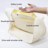 Schoudertas voor huisdieren, ademende brede schouderriem, draagbare transporttas voor huisdieren, geschikt voor kleine honden, katten