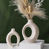 Onze bloemenvaas is gemaakt van hoogwaardig keramiek