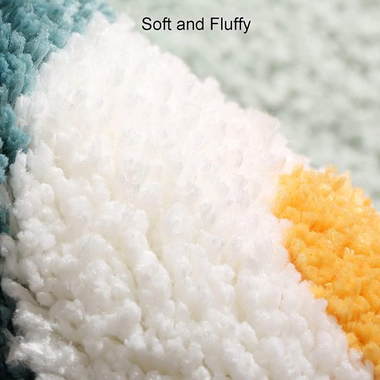 Badmat, badmat, kleurrijke bloemen, badkamertapijt, antislip, 50 x 80 cm, zacht absorberend badkamertapijt voor badkuip, douche, woonkamer (50 x 80 cm)