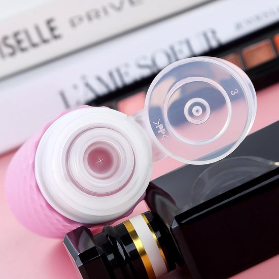 Siliconen reisflessenset 90 ml, set van 4 reisflessen om te vullen, lekvrij, cosmetische flessen voor het vullen van reizen, container, BPA-vrij, FDA-goedgekeurd, voor het vullen van douchegellotion