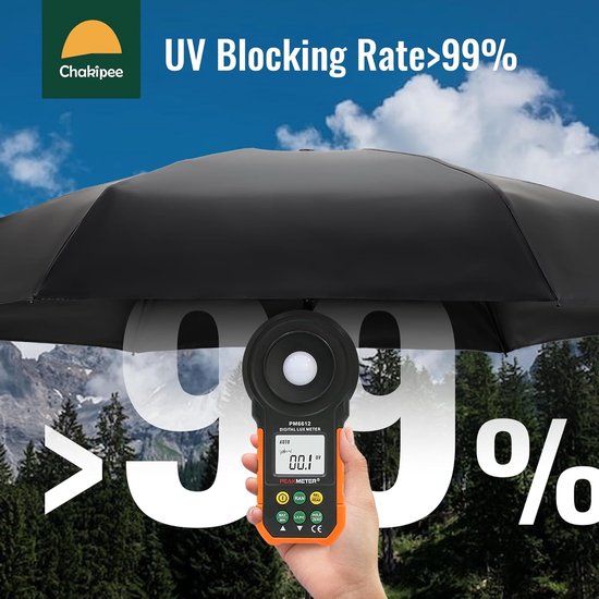 Mini Kleine Paraplu Zakparaplu met 6 Ribben, 260T Stof en Aluminium Paraplubak, Paraplu Compact Opvouwbaar Lichtgewicht Outdoor UV-bescherming Paraplu's