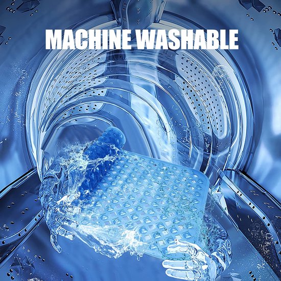 40x88cm douchemat antislip zuignappen machinewasbaar badkamer badmat badmatten voor badkamer (blauw)