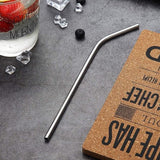 Pak met 18 rietjes (zwart/koper/goud/veelkleurig/zilver)