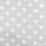 Hangende opberger met 4 zakken - Slaapkameropberger voor schoenen, accessoires en kleding - Hangende tassenkast met stippenpatroon - Grijs/Wit