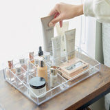 iDesign Cosmetica en make up display transparant - Sarah Tanno