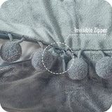 Fluwelen kussenslopen met pompons, effen, decoratief, hoofdkussen, zitkussen, voor de bank, slaapkamer, kantoor, auto. Fluwelen kussenslopen met pompons, effen, decoratief, hoofdkussen, zitkussen, voor de bank, slaapkamer, kantoor, auto.