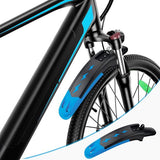 Fietsbeschermerset Volledige dekking voor voor- en achterwielen, 24-29 inch